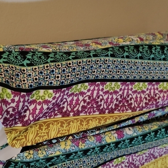 Intu Boho Shift Dress, Size Small, Strappy Back, Longer Back, Beautiful Fabric - Picture 8 of 10